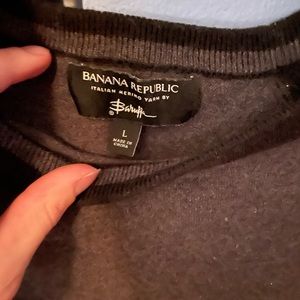 Mens black banana Republic sweater